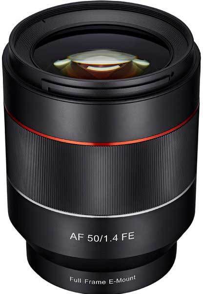 Samyang AF 50mm f/1.4 IF UMC (Sony FE) -objektiivi