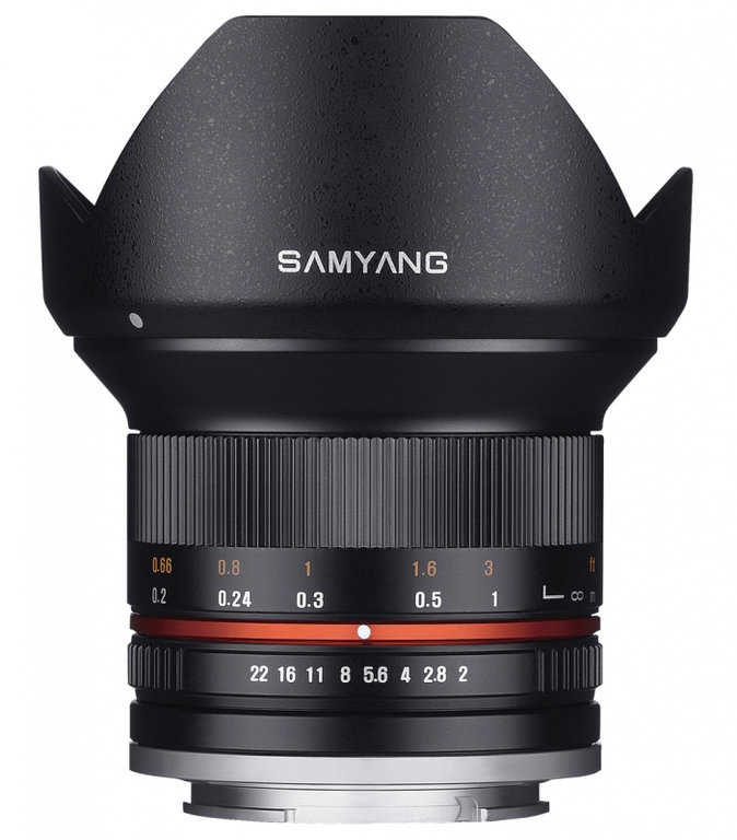 Samyang 12mm f/2.0 NCS CS (Sony E) - Musta