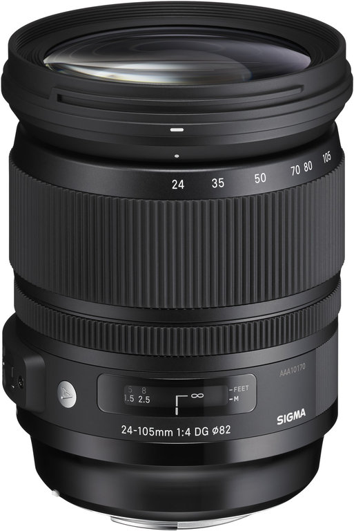 Sigma 24-105mm f/4 DG OS HSM Art (Canon) -objektiivi