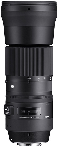 Sigma 150-600mm f/5-6.3 DG OS HSM Contemporary (Nikon) -objektiivi