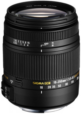 (Myyty) Sigma 18-250mm f/3.5-6.3 DC OS HSM (Nikon)