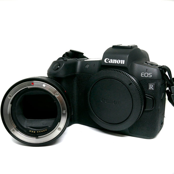 (Myyty) Canon EOS R runko + EF-EOS-R adapteri (SC: 900) (käytetty)