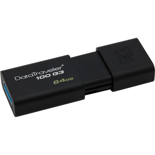 Kingston 64GB USB 3.0 Datatraveler 100 -muistitikku