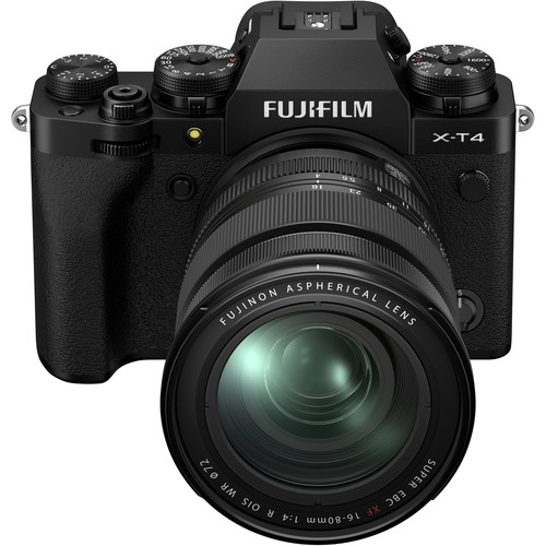 Fujifilm X-T4 + 16-80mm F4 OIS WR Kit (musta)