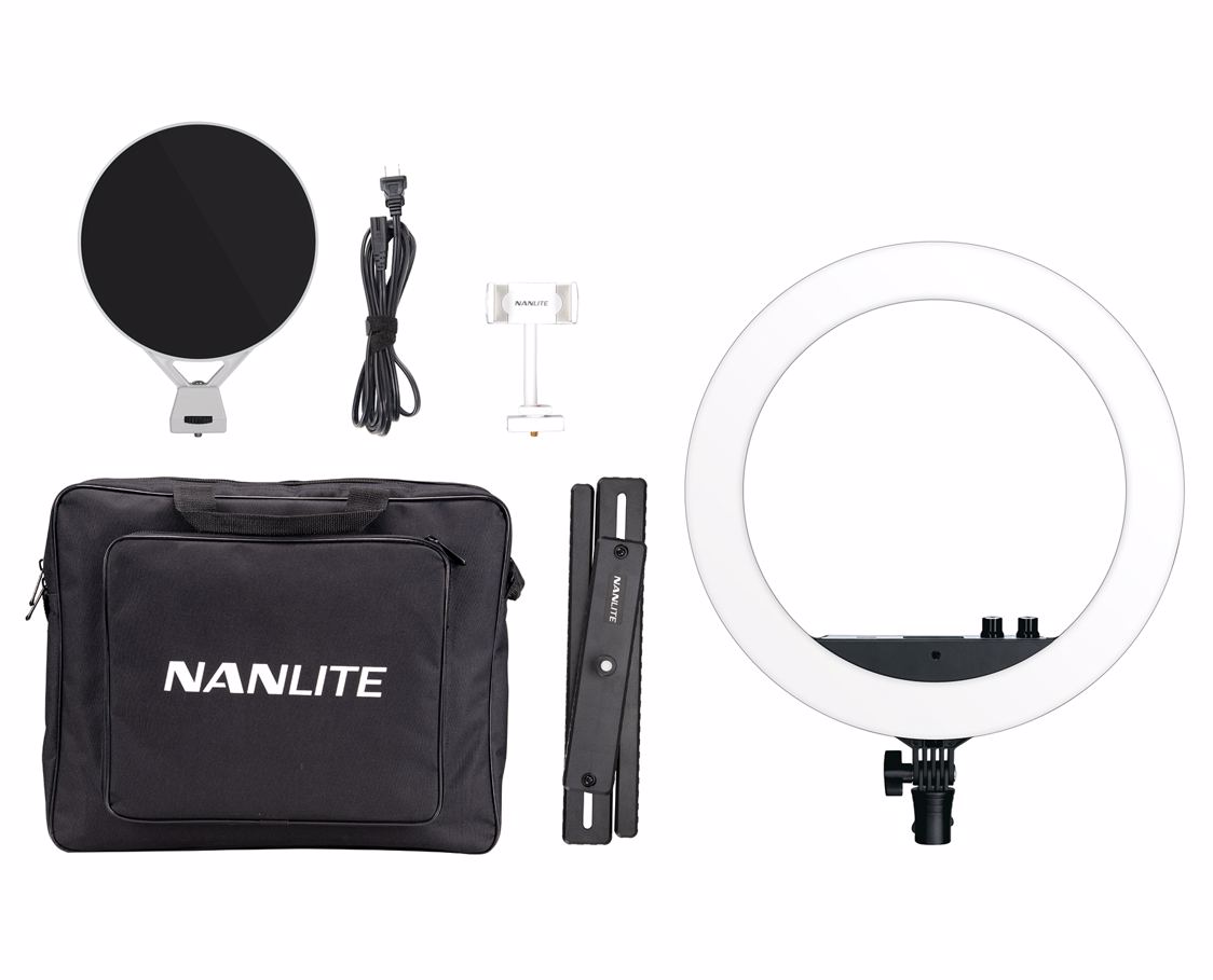 NanLite Halo14 Bi-Color LED Ring Light rengasvalo