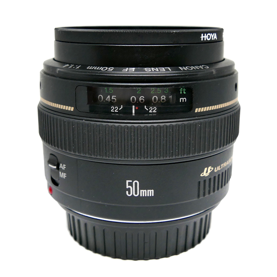 (Myyty) Canon EF 50mm f/1.4 -objektiivi (Käytetty) 