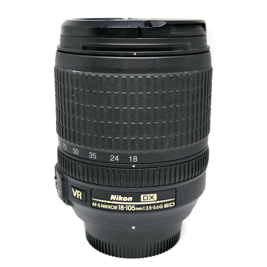 (Myyty) Nikon AF-S DX Nikkor 18-105mm f/3.5-5.6G ED VR (käytetty) 