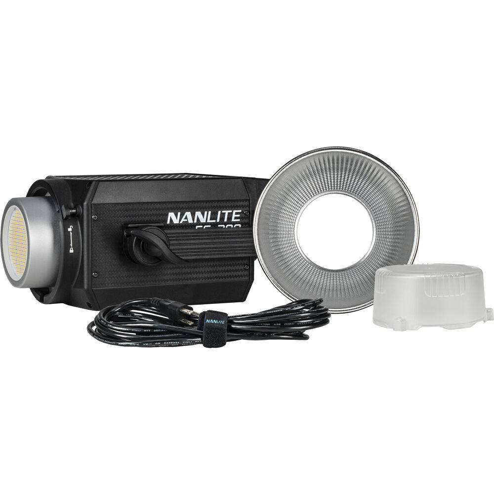Nanlite FS-200 -LED-valo setti (2x valo + 2x jalusta + 2x softbox)