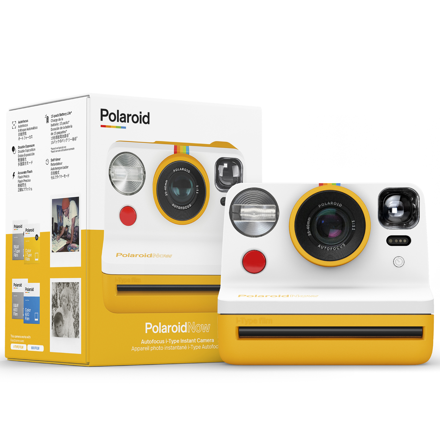 Polaroid Now - Keltainen