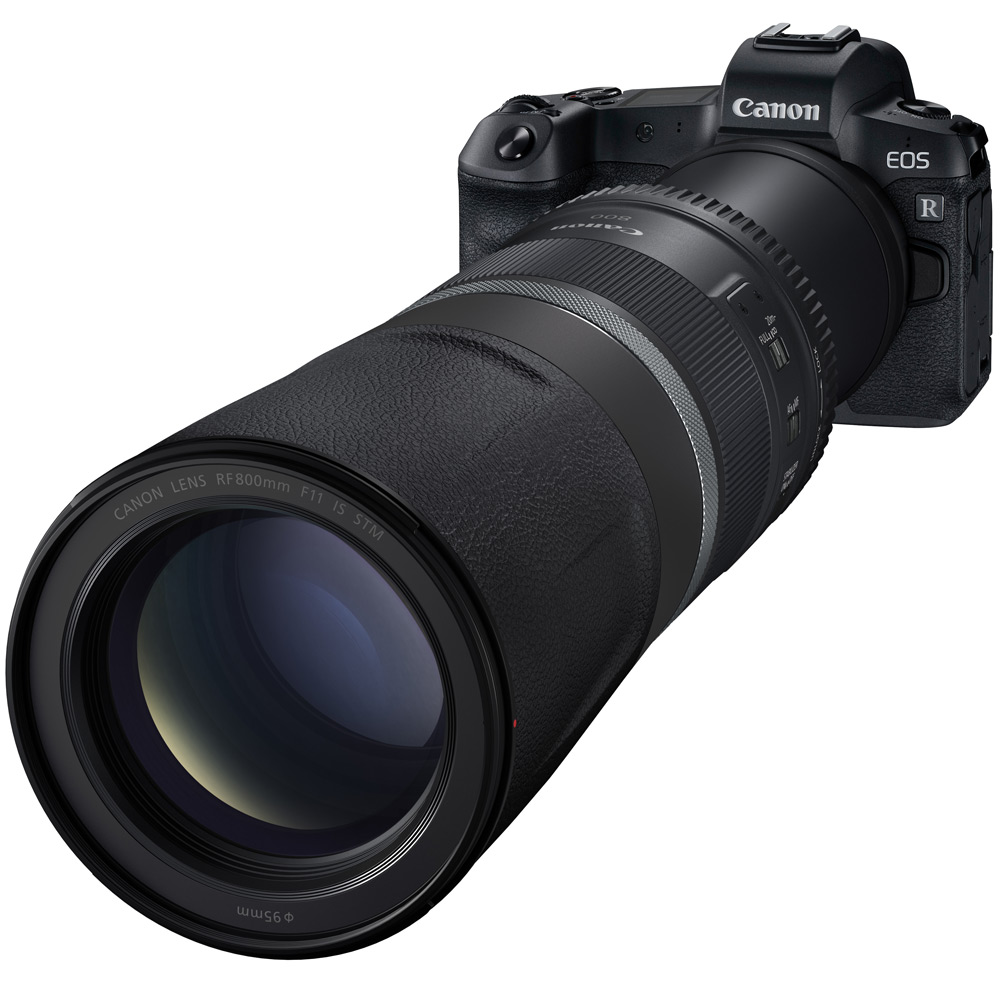 Canon RF 800mm f/11 IS STM -objektiivi + 100€ Cashback