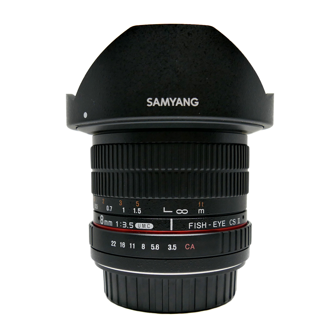 (Myyty) Samyang 8mm f/3.5 UMC CS II (Canon EF) (käytetty)