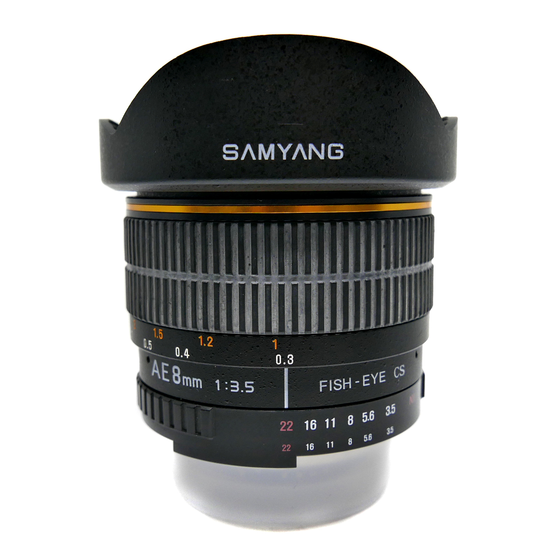 (Myyty) Samyang 8mm f/3.5 Fisheye CS (Nikon) (käytetty)