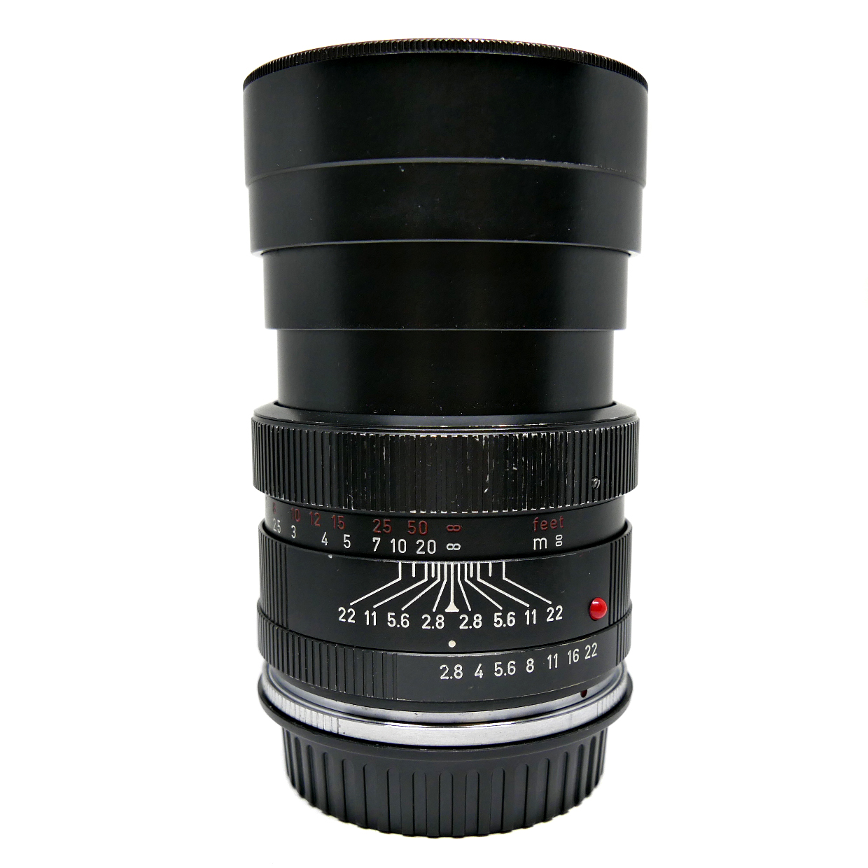 (Myyty) Leica ELMARIT-R 90mm f/2.8 (Canon EOS adapterilla) (käytetty)