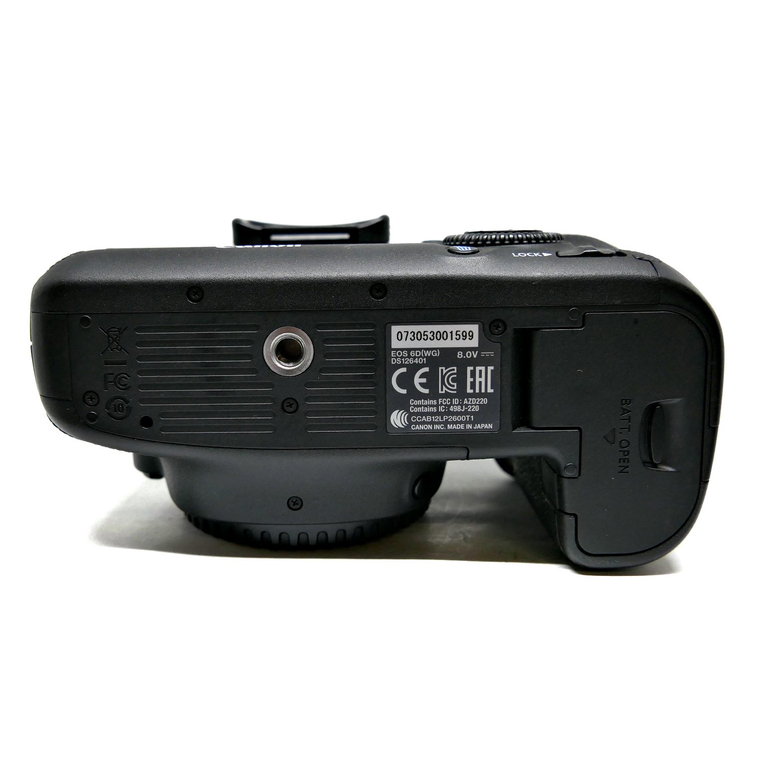 (Myyty) Canon EOS 6D runko (SC: 11395) (käytetty)