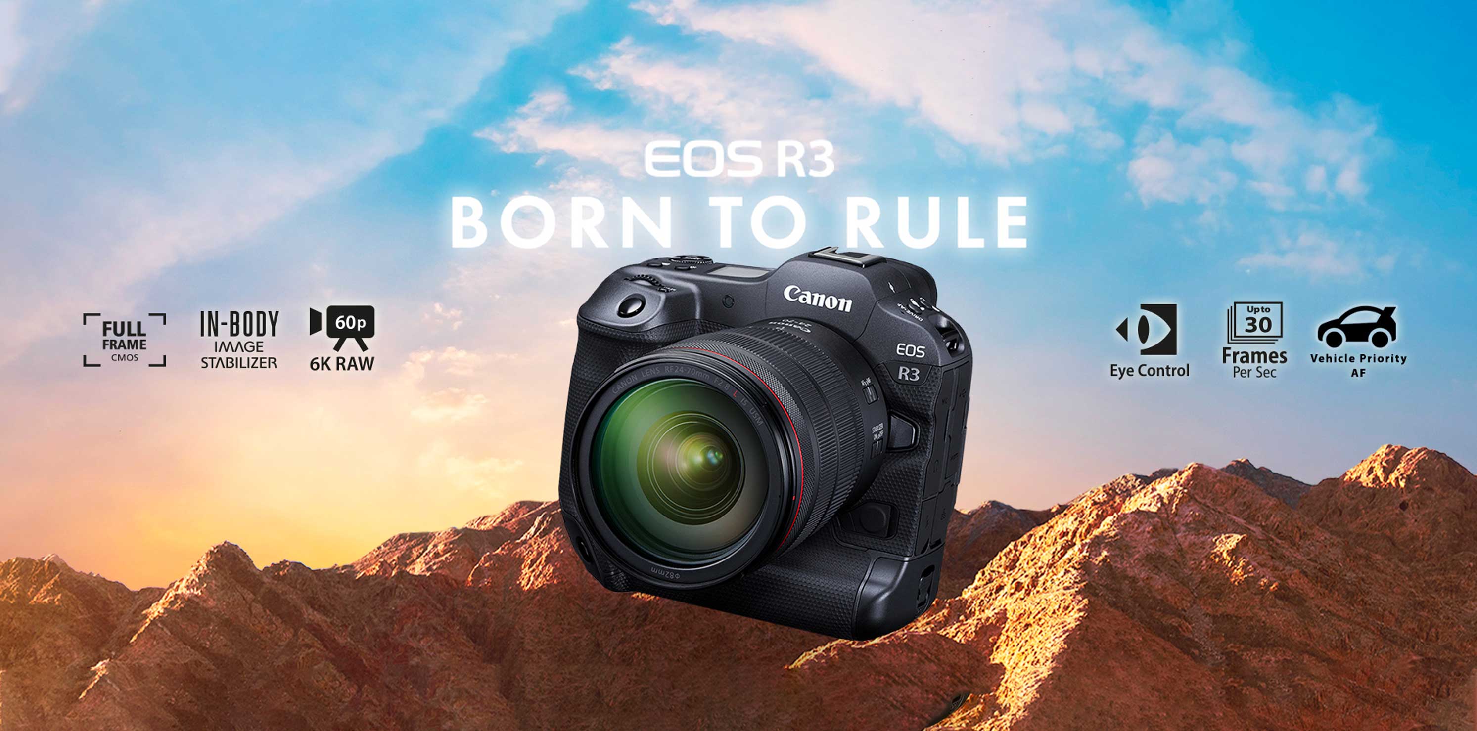 Canon EOS R3 julkaistu