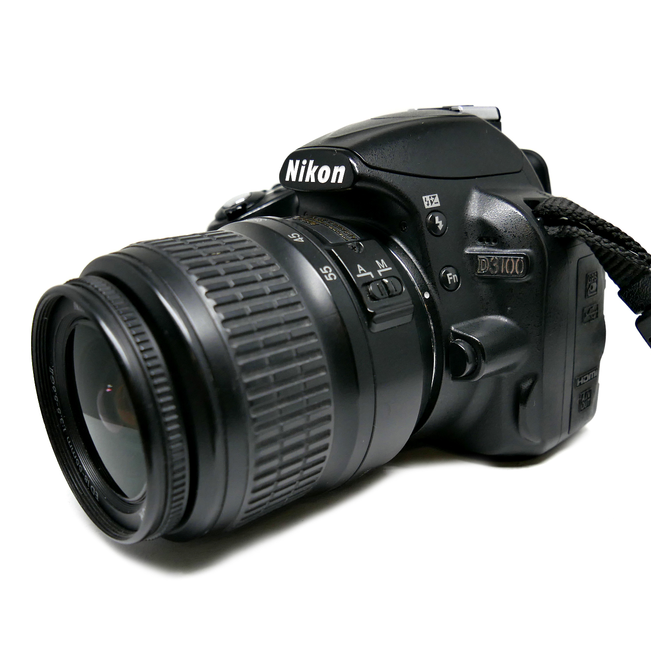(Myyty) Nikon D3100 + 18-55mm (SC:92700) (käytetty)