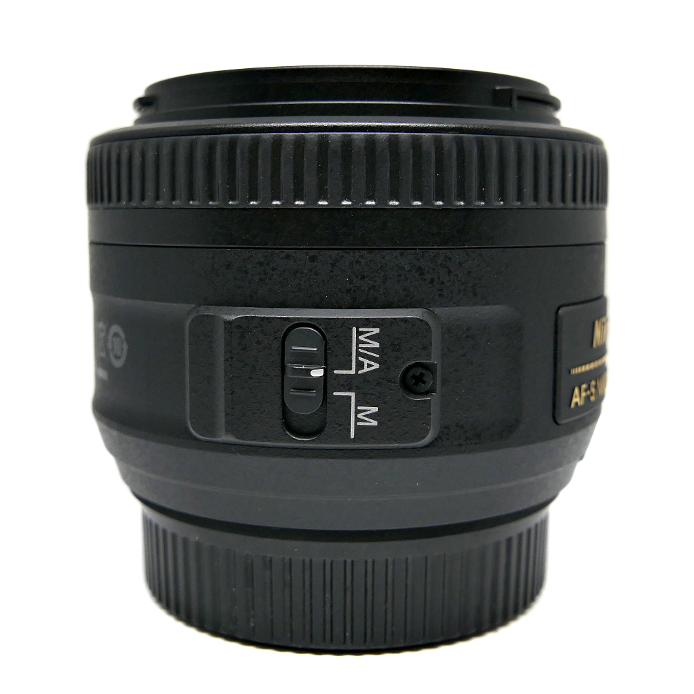 (Myyty) Nikon AF-S Nikkor 35mm f/1.8 G DX (käytetty)