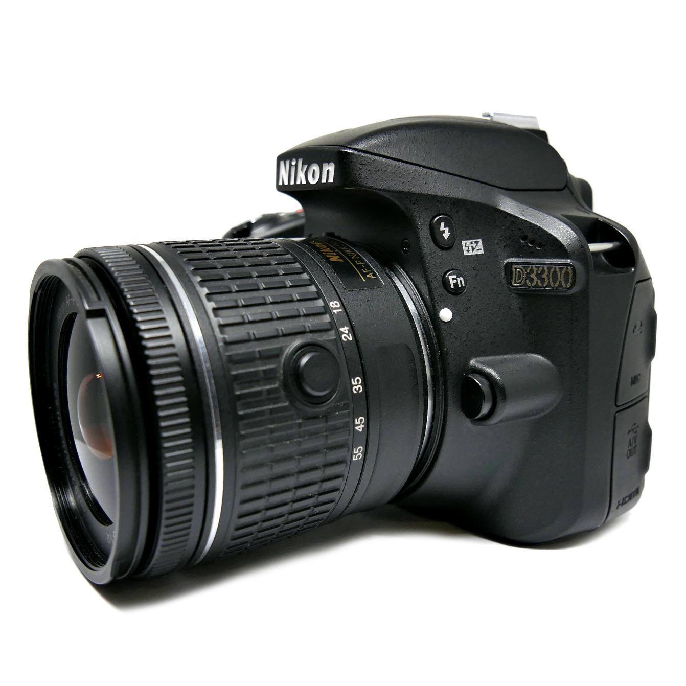 (Myyty) Nikon D3300 + 18-55mm (SC:7680) (käytetty)