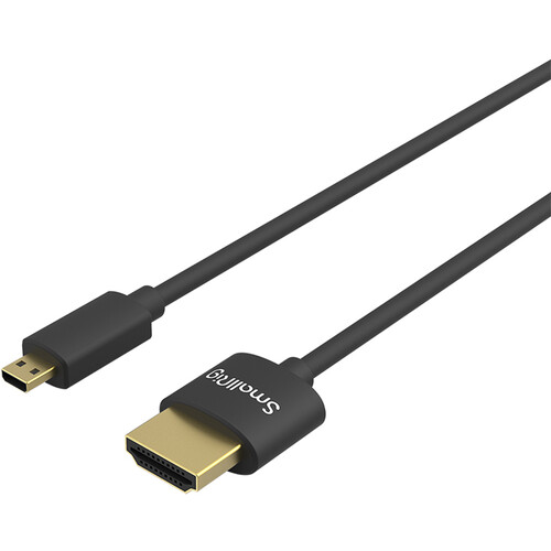 SmallRig 3043 Ultra Slim Micro HDMI - HDMI kaapeli (55cm)