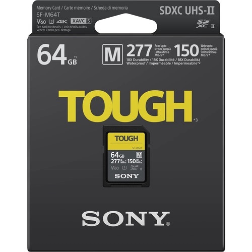 Sony 64GB SF-M Tough Series UHS-II (V60) -muistikortti