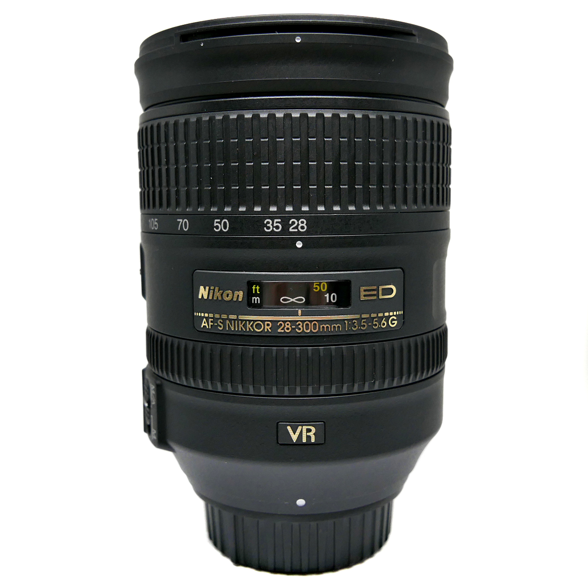 (Myyty) Nikon AF-S Nikkor 28-300mm f/3.5-5.6G ED VR (sis. ALV) (käytetty)