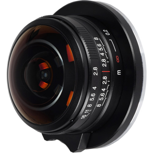 Laowa 4mm f/2.8 Circular Fisheye (Fuji X) -objektiivi