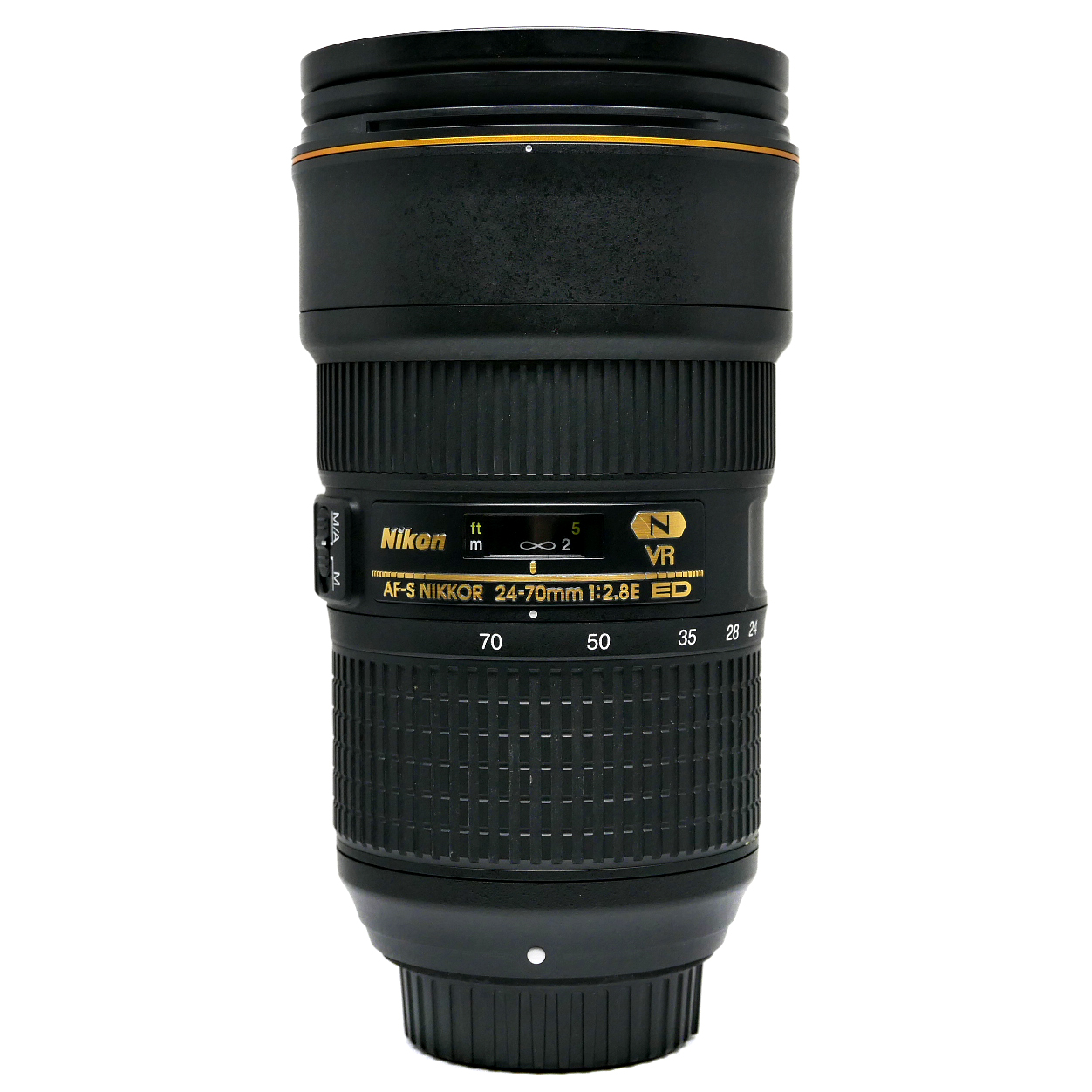 (Myyty) Nikon AF-S Nikkor 24-70mm f/2.8E ED VR (käytetty)
