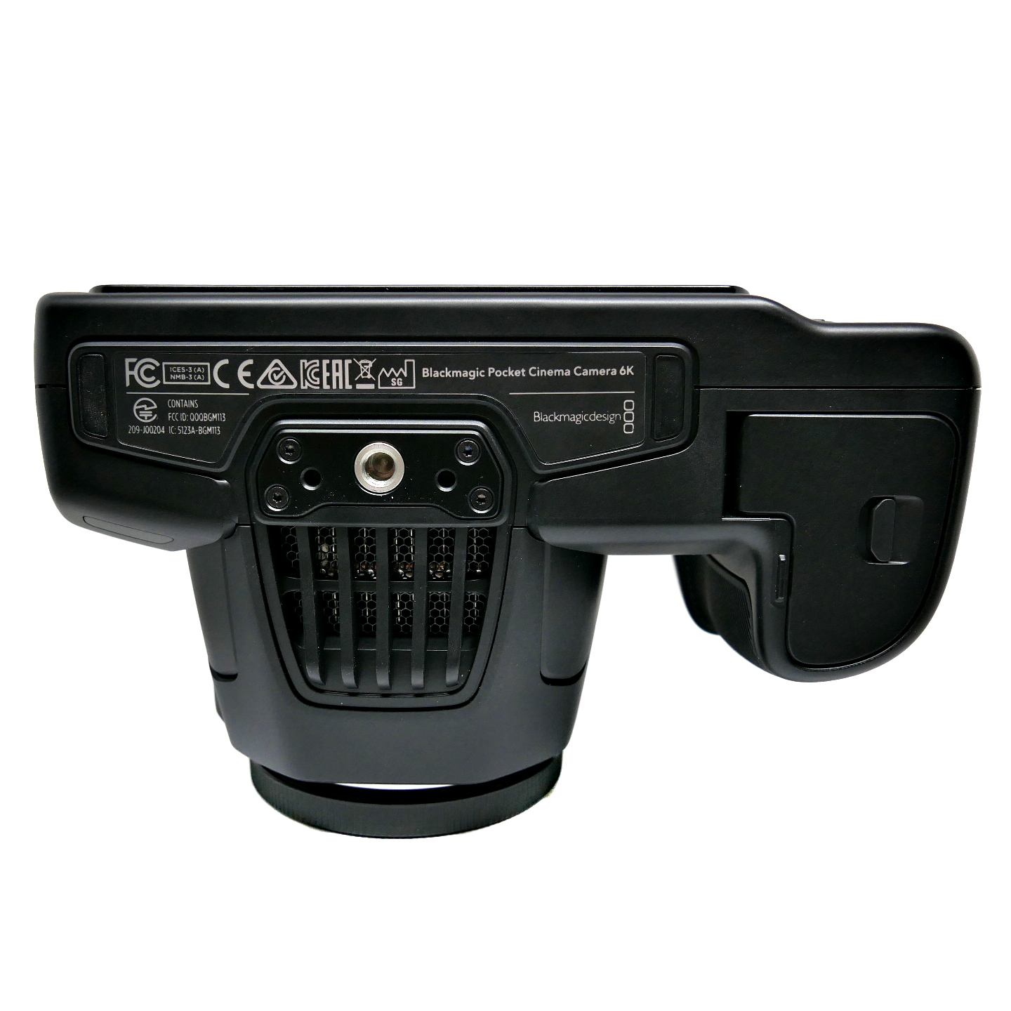 (Myyty) Blackmagic Pocket Cinema Camera 6K (sis. ALV) (käytetty) (takuu)