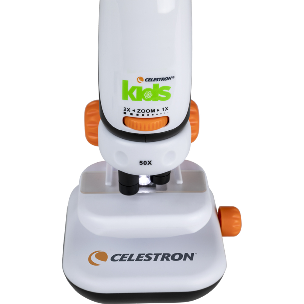 Celestron Kids -mikroskooppi puhelinadapterilla