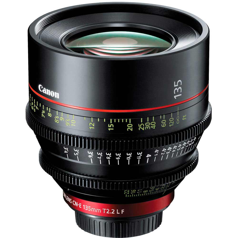 Canon CN-E 135mm T2.2 L F Cinema Prime -objektiivi