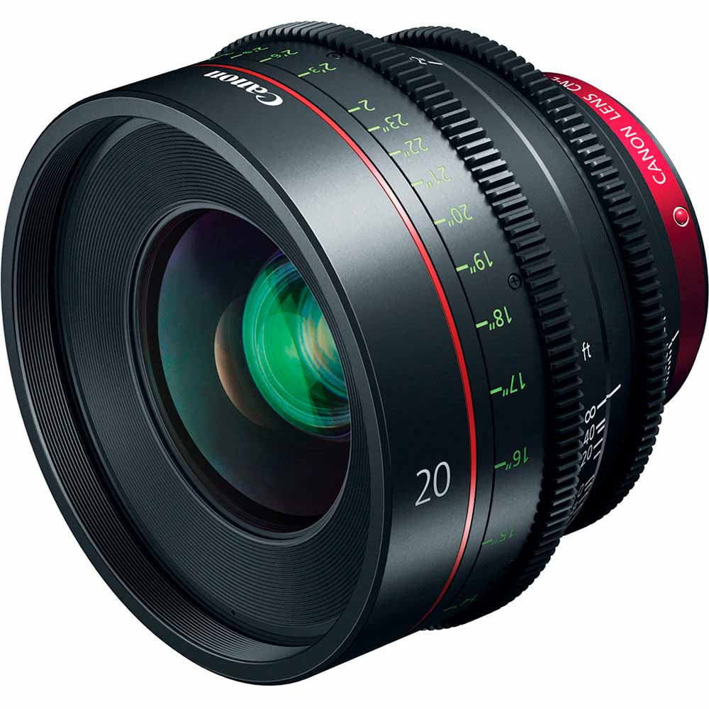 Canon CN-E 20mm T1.5 L F Cinema Prime -objektiivi