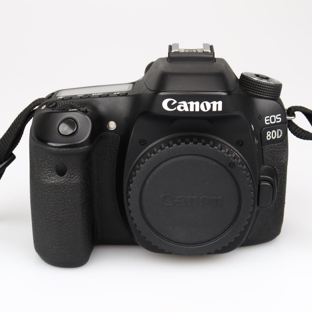 (Myyty) Canon EOS 80D runko (käytetty)
