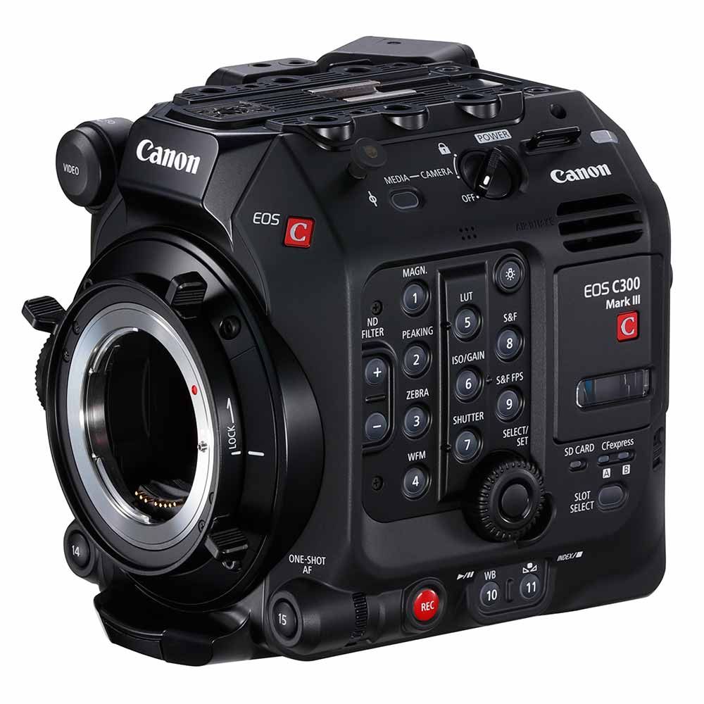 Canon EOS C300 Mark III -videokamera + EU-V2 Expansion Unit