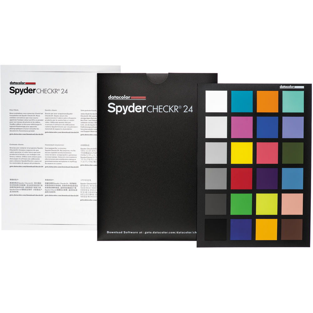 Datacolor SpyderCheckr 24 -väri/harmaakortti