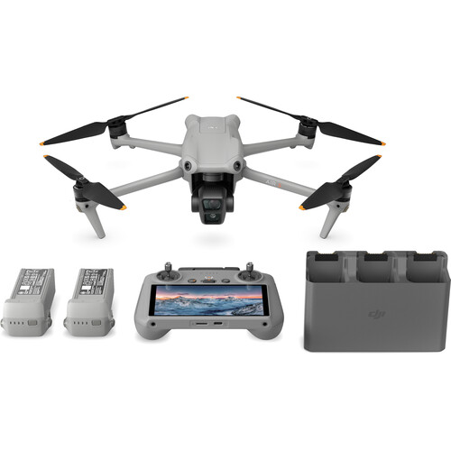 DJI Air 3 Fly More Combo - drone varustesetillä ja näytöllisellä ohjaimella