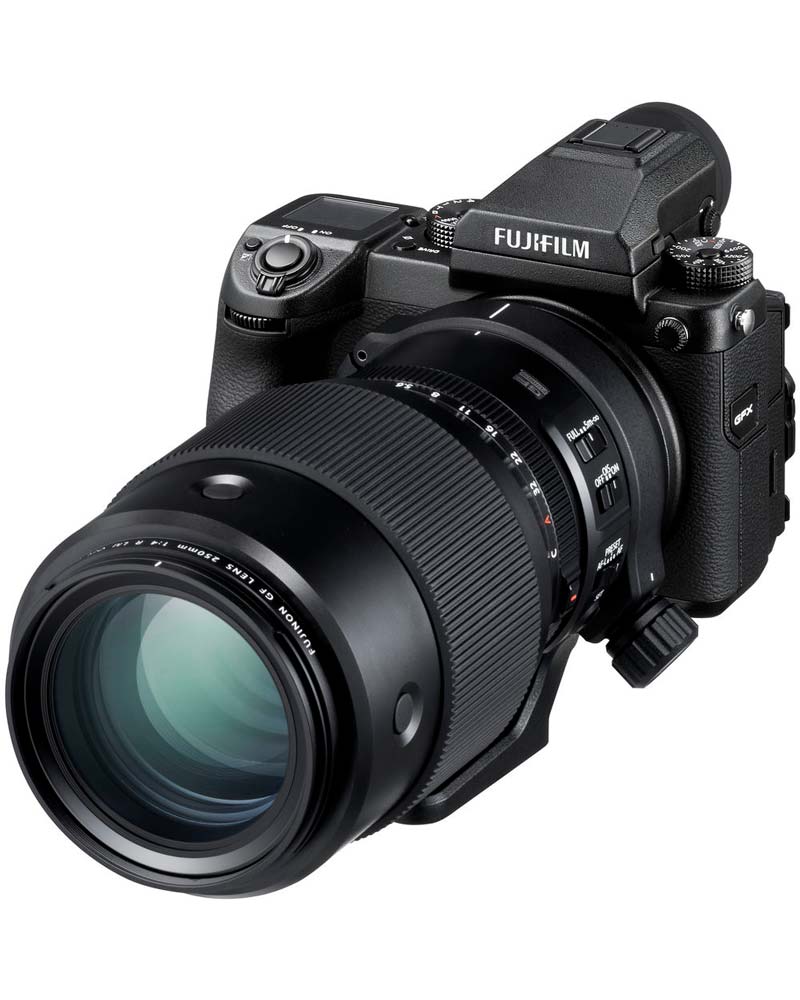 Fujifilm Fujinon GF 250mm f/4 R LM OIS WR -objektiivi
