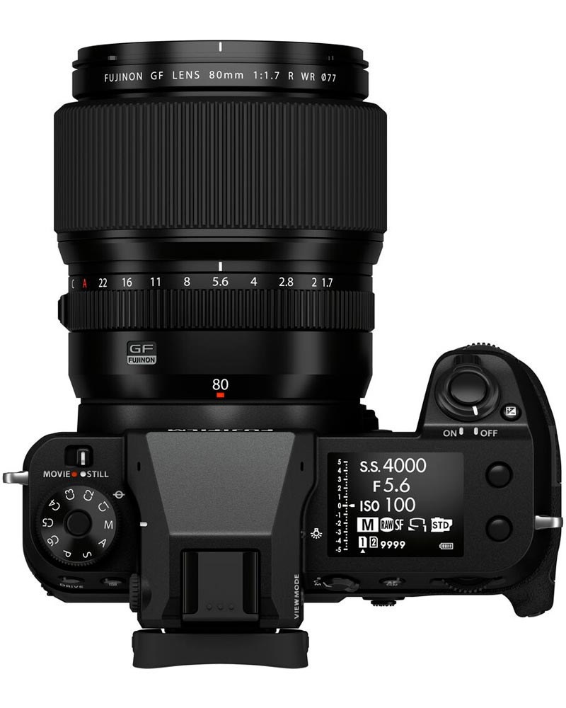 Fujifilm GF 80mm f/1.7 R WR -objektiivi + 500€ alennus