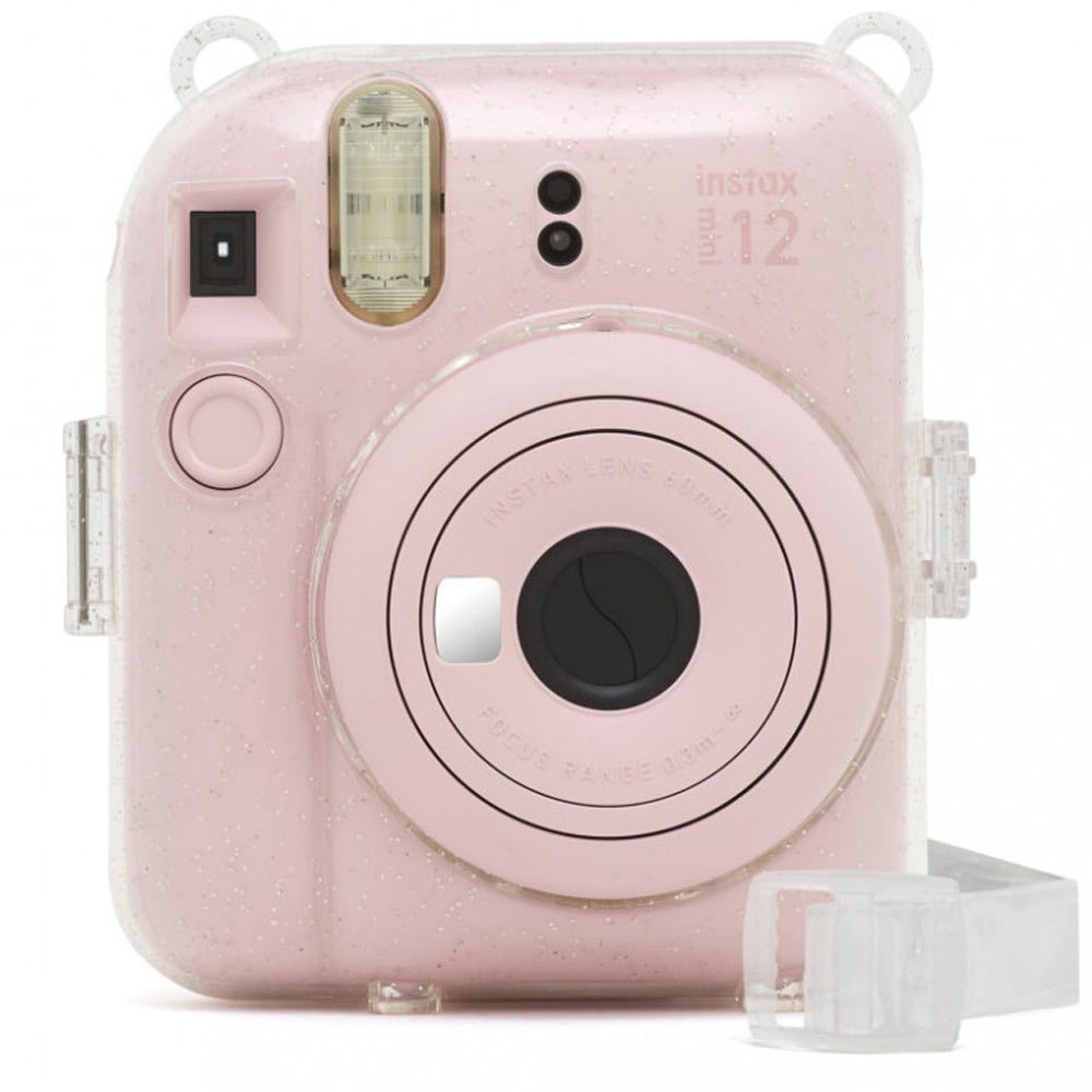 Fujifilm Instax Mini 12 Case -kamerakotelo - Glitter