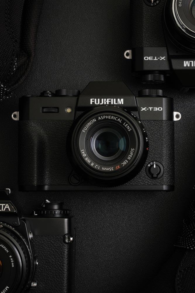 Fujifilm X-T30 II + XC 15-45mm OIS PZ Kit - Musta