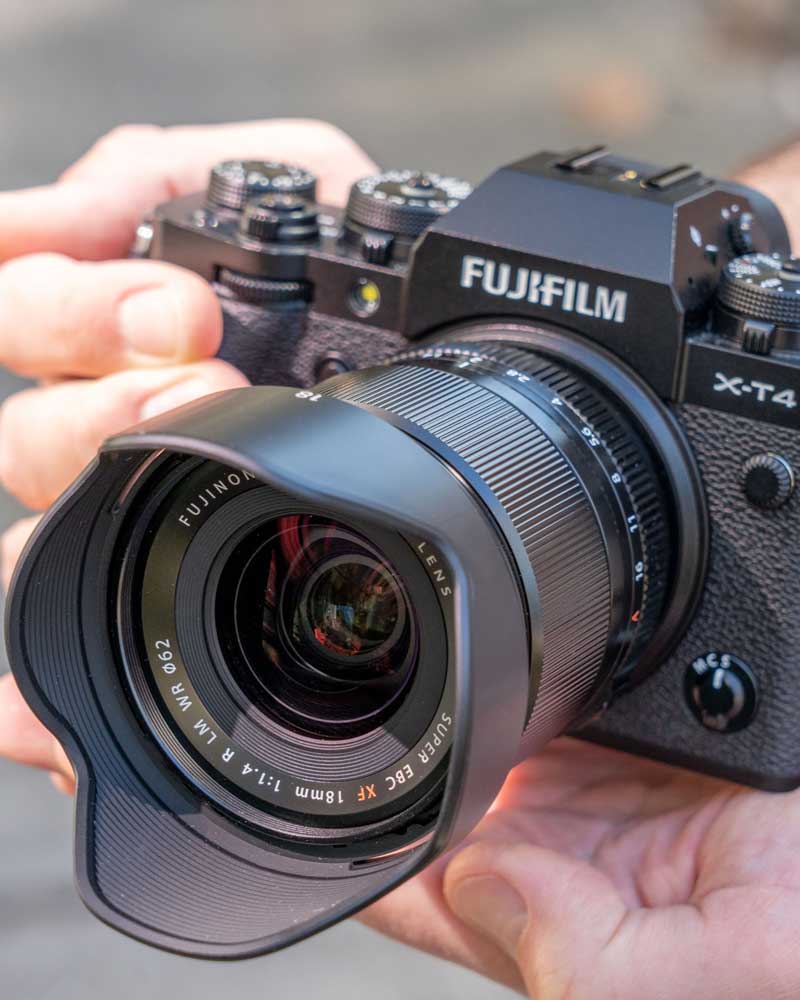 FujiFilm XF 18mm F1.4 R LM WR -objektiivi