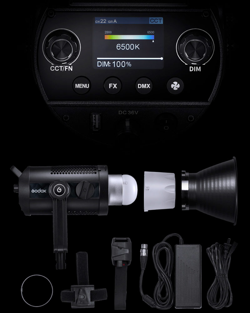 Godox SZ200Bi -LED-valo