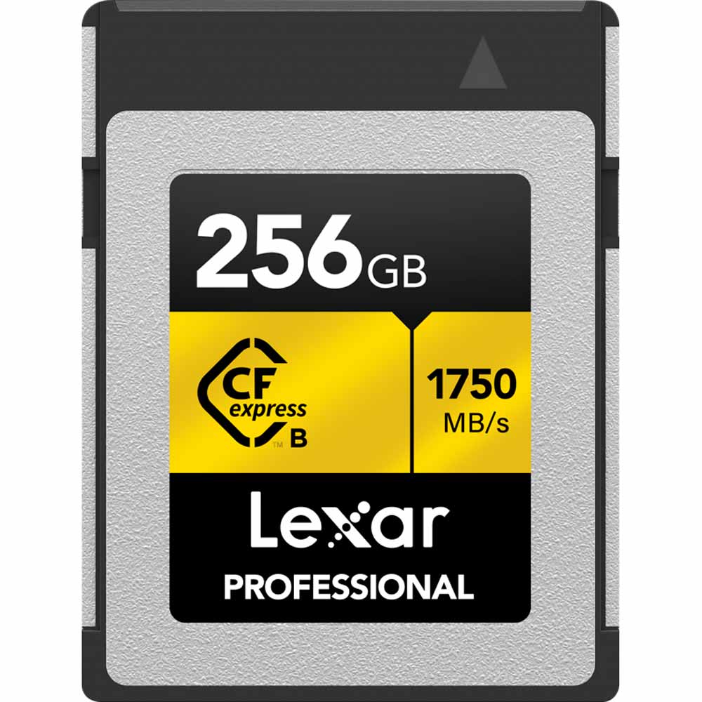 Lexar CFexpress 256GB Pro Gold (R1750 / W1500) -muistikortti