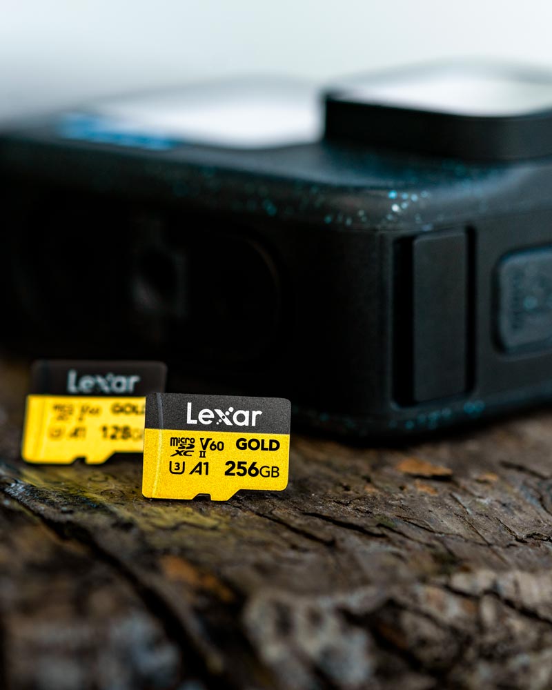 Lexar Pro Gold 256GB microSDXC UHS-II (R280/W100) -muistikortti