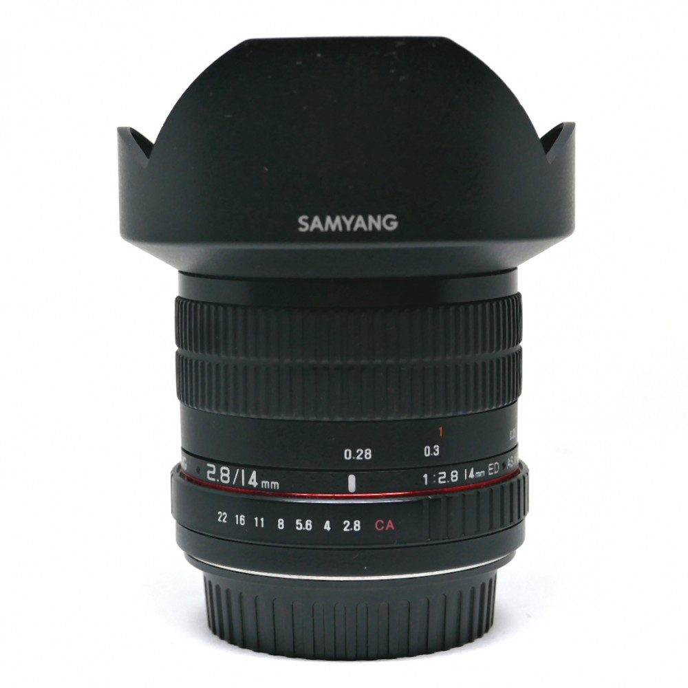 (Myyty) Samyang 14mm f/2.8 ED AS IF UMC (Canon) (käytetty)