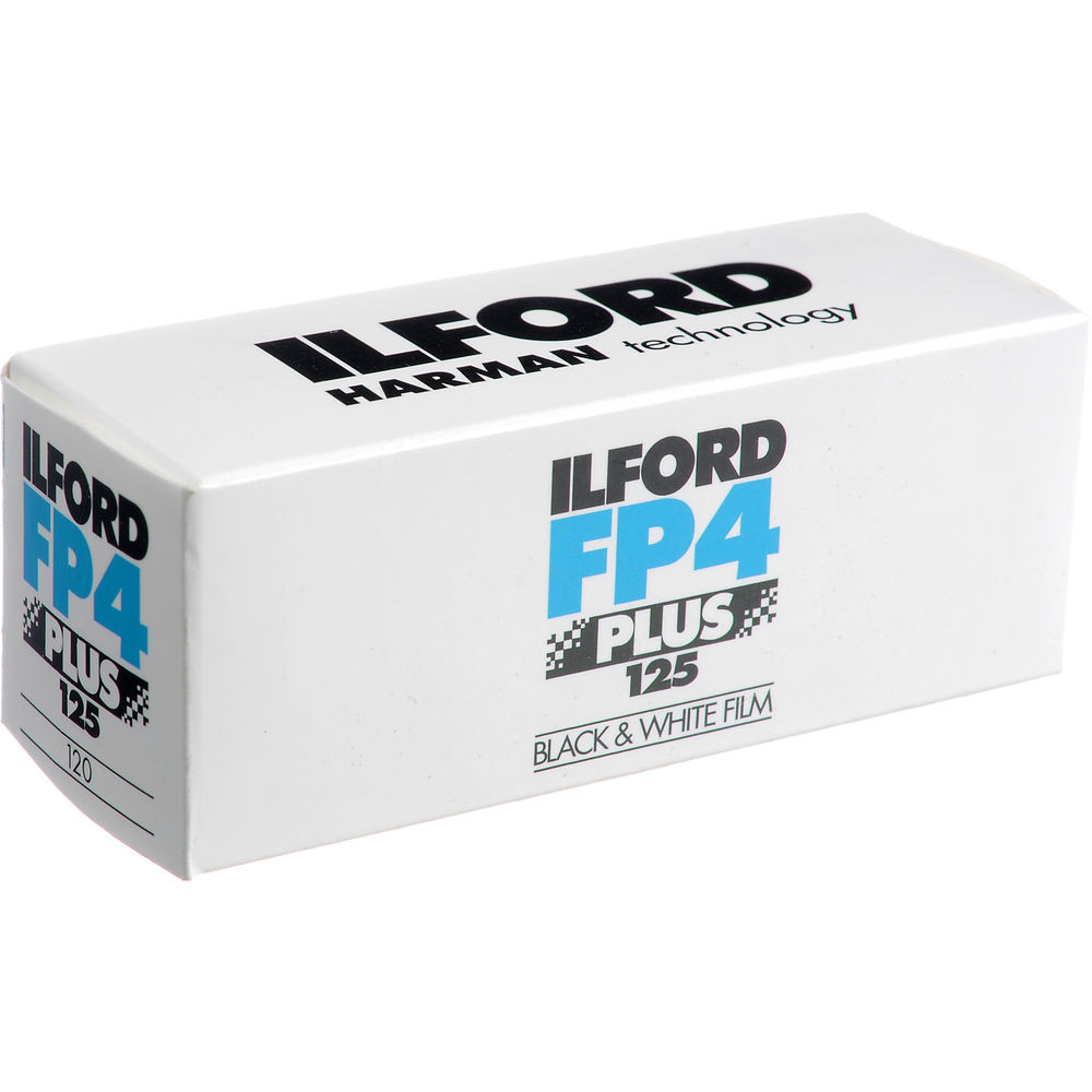 Ilford FP4 Plus 125 (120) -mustavalkofilmi