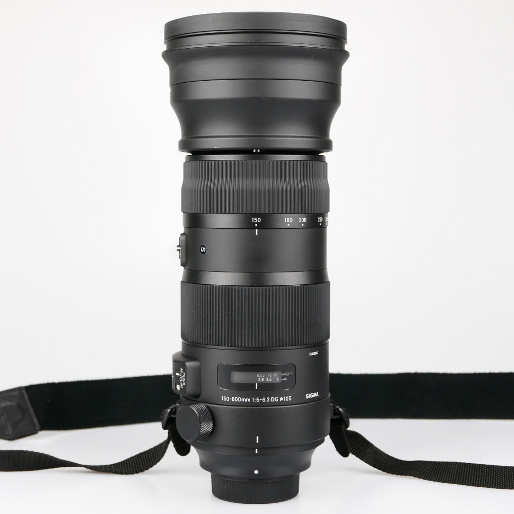 (Myyty) Sigma 150-600mm f/5-6.3 DG OS HSM Sport (Nikon) (käytetty)