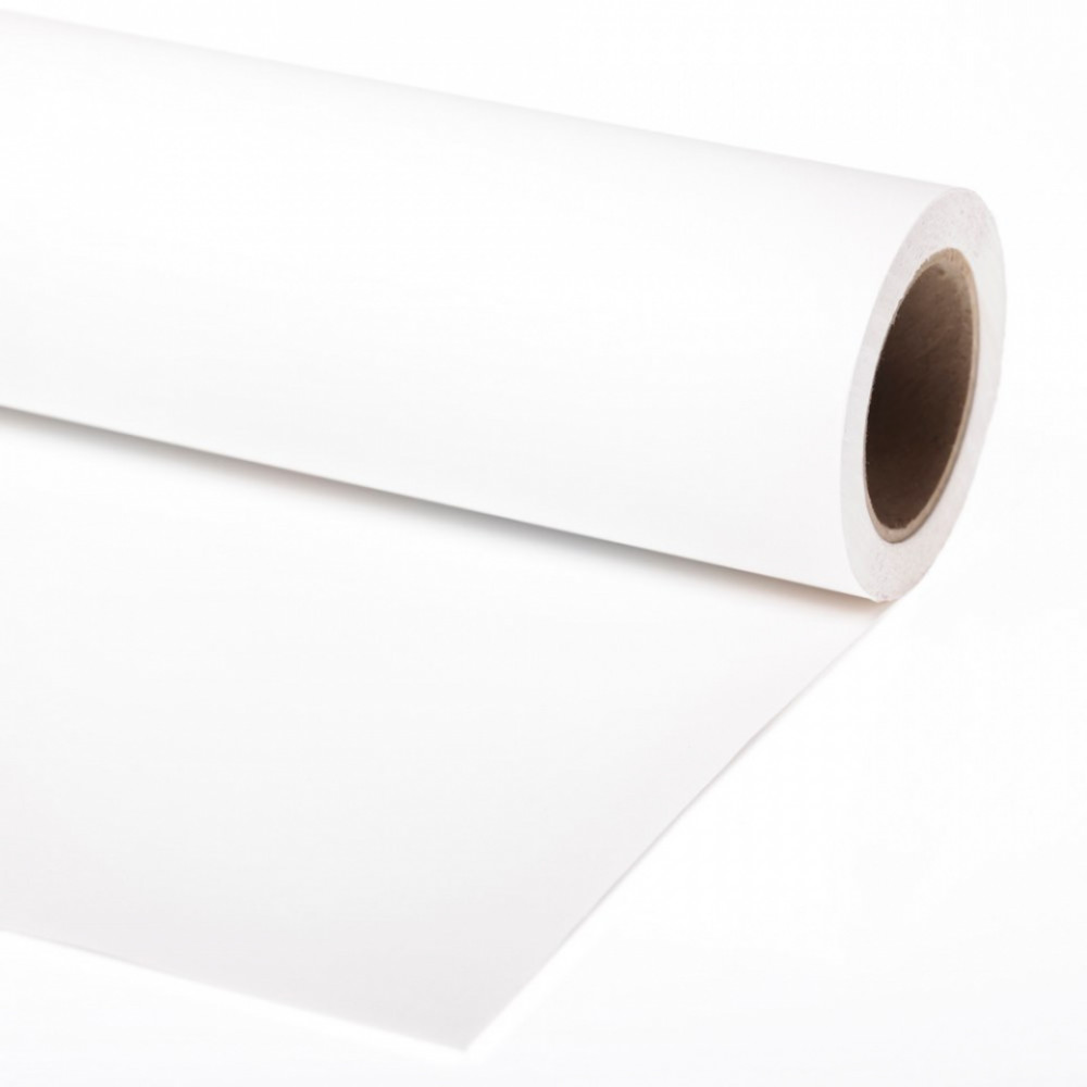 Lastolite Background Paper 1,35 x 11m - 9101 Super White -taustakartonki (Valkoinen)