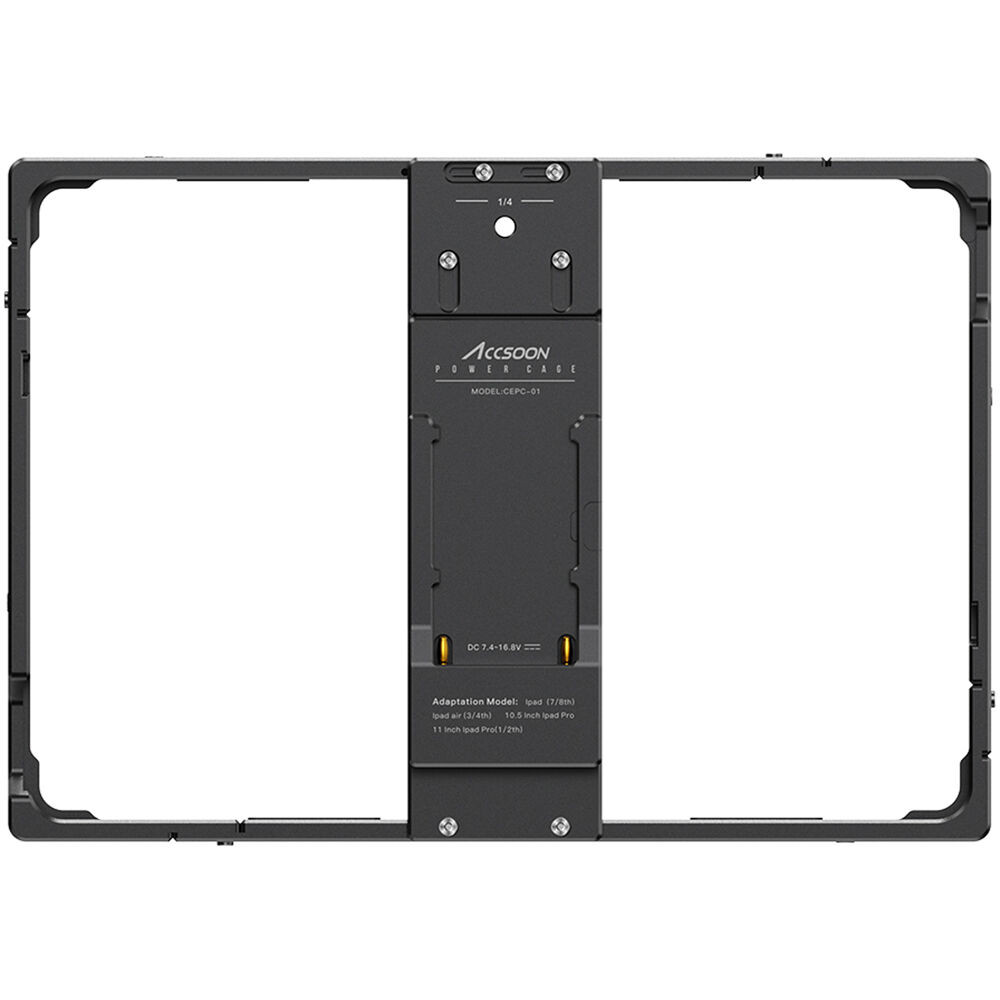 Accsoon Power Cage for iPad NP-F batteryplate -iPad teline