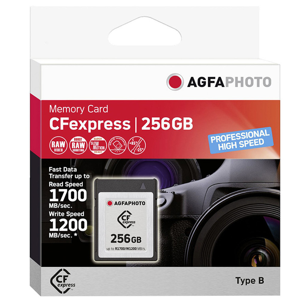 (Myyty) AgfaPhoto CFexpress 256GB muistikortti (käytetty)