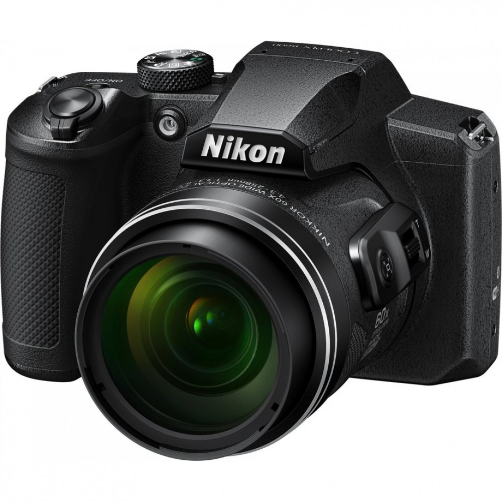 Nikon Coolpix B600 superzoomkamera - Musta
